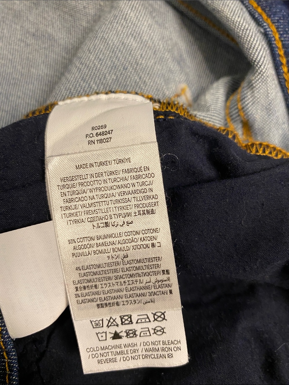Boden Wide-Leg Jeans Dark Wash W31 L30 - Picture 5 of 5